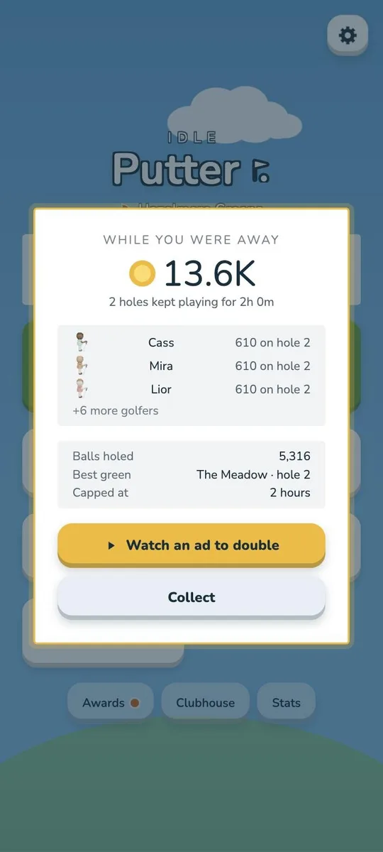 Idle Putter screenshot
