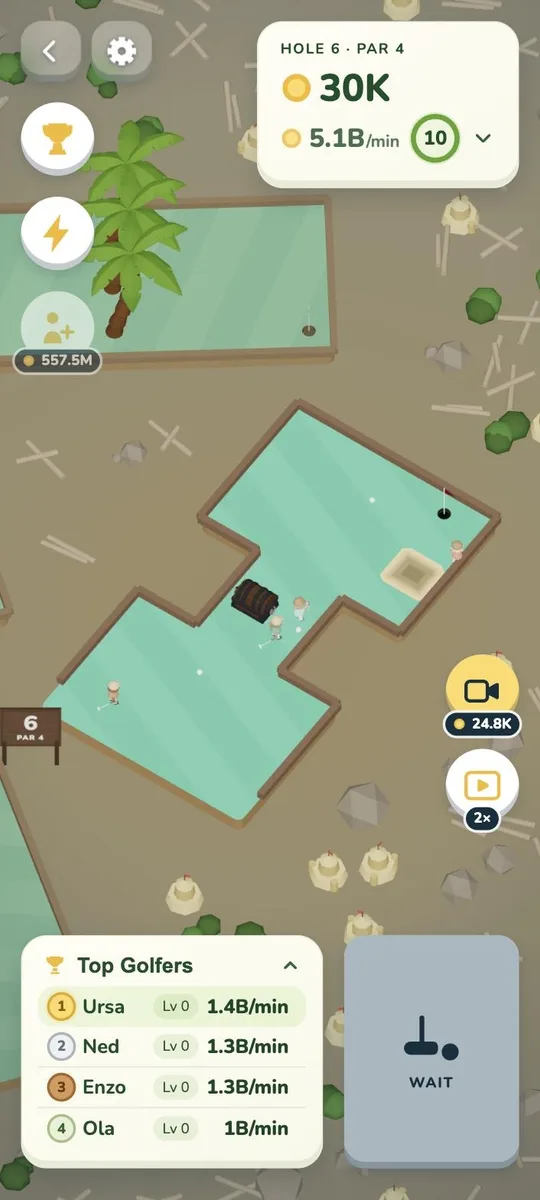 Idle Putter screenshot