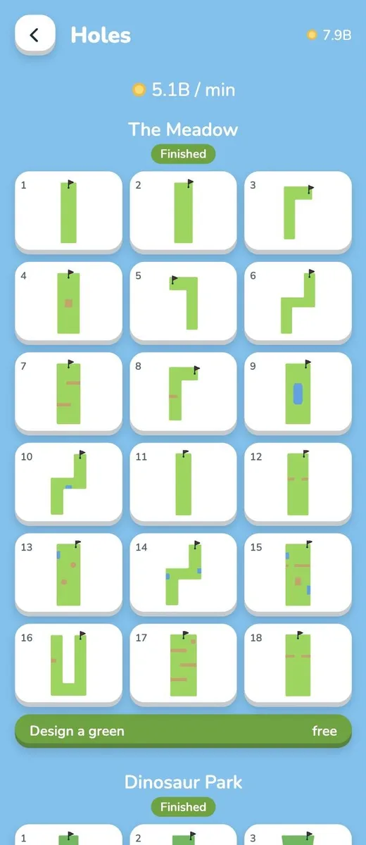 Idle Putter screenshot
